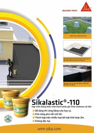 chống thấm sàn mái sikalastic-110